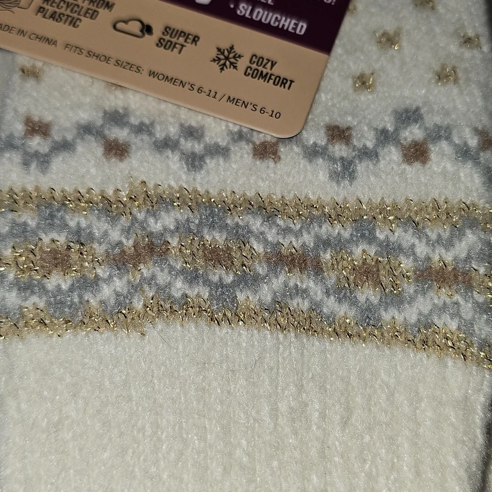 MUK LUKS, Boot Socks!! Super Soft! Nwts! Womens 6-11